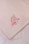 Naf Naf Little Fairies 303 - Somon Pink βρεφική πικέ κουβέρτα