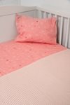 Naf Naf Little Hello Star 304 - Pink βρεφική πικέ κουβέρτα