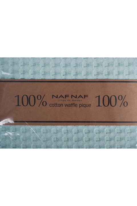 Κουβέρτα ΠΙΚΕ NAF NAF Cotton Waffle Pique Mint