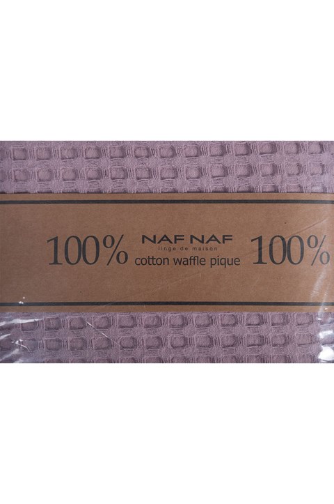 Κουβέρτα ΠΙΚΕ NAF NAF Cotton Waffle Pique Purple