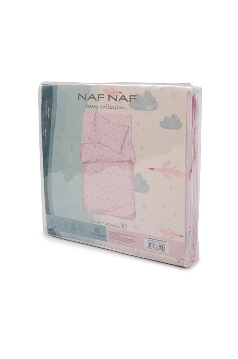Naf Naf Little Hearts 302 - Pink Σεντόνια σετ