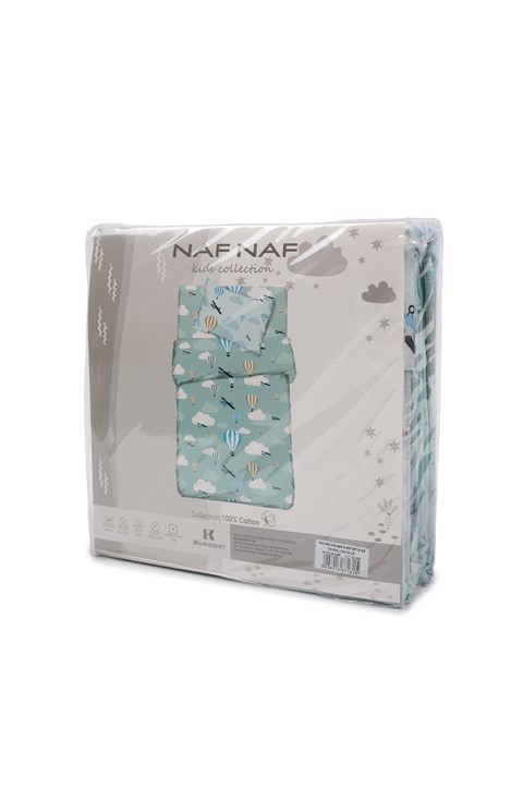Naf Naf Ballons 355 - Blue Σετ Σεντόνια